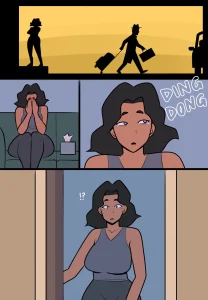 Divorced Aunt porn comic picture 1