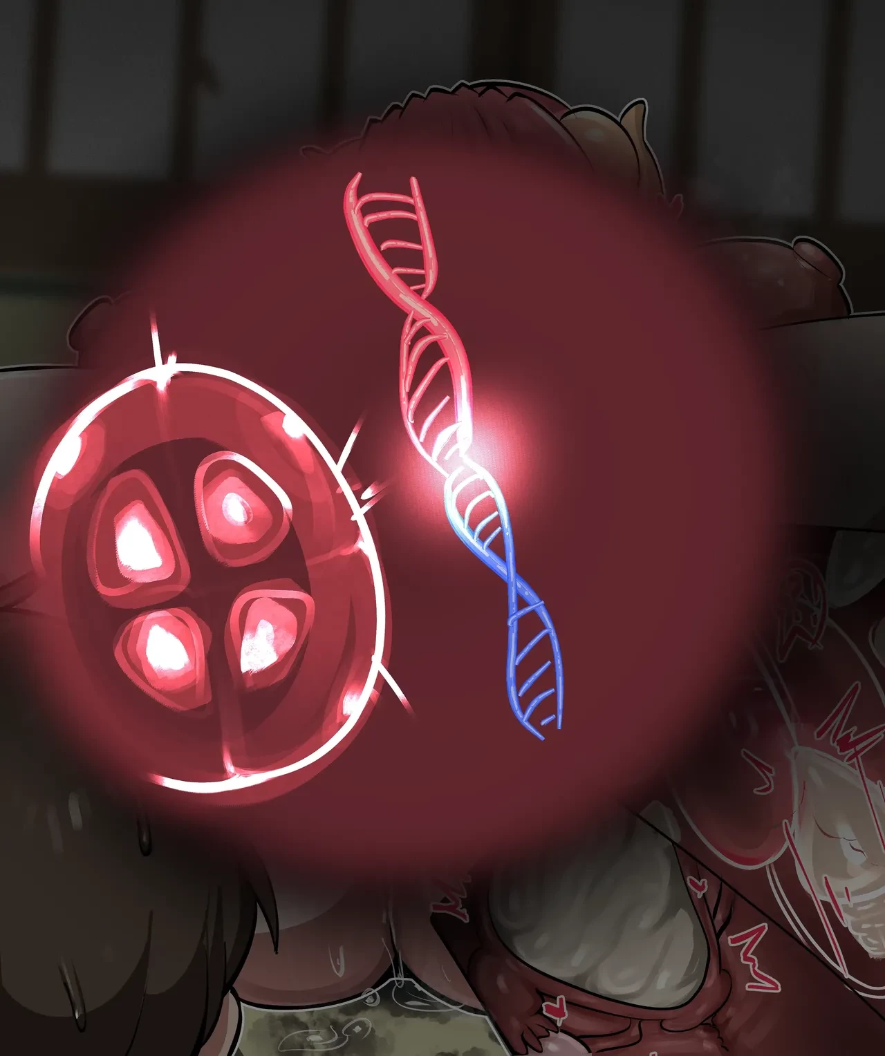 DNA Merge porn comic picture 44