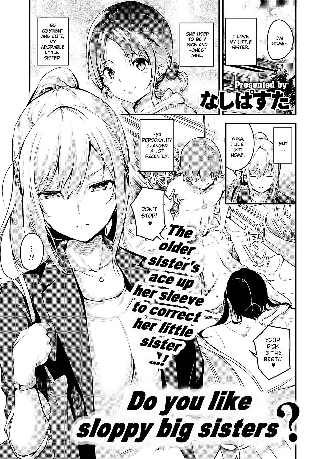 Do you like sloppy big sisters? | Darashinaku Ochiru Onee-san Wa Suki Desu Ka? porn comic picture 1