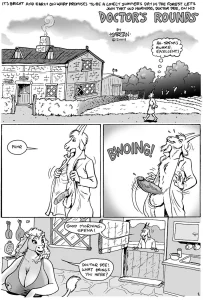 Doctor's rounds porn comic picture 1