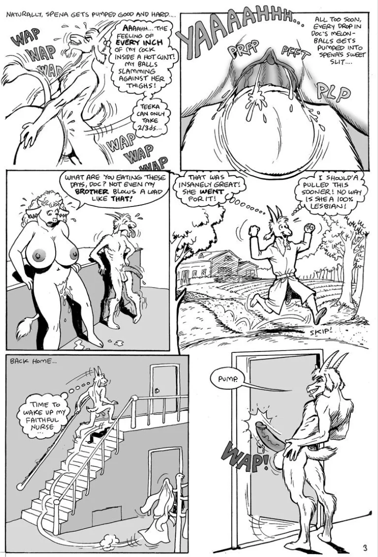 Doctor's rounds porn comic picture 3