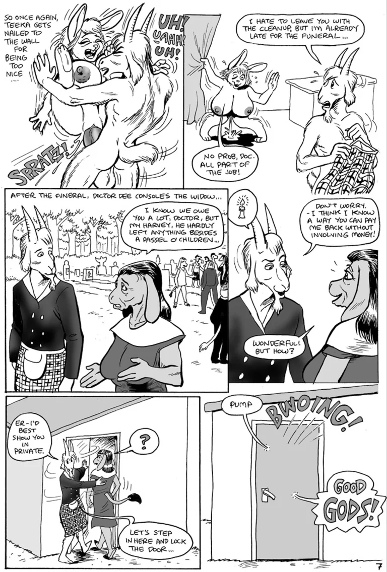 Doctor's rounds porn comic picture 7
