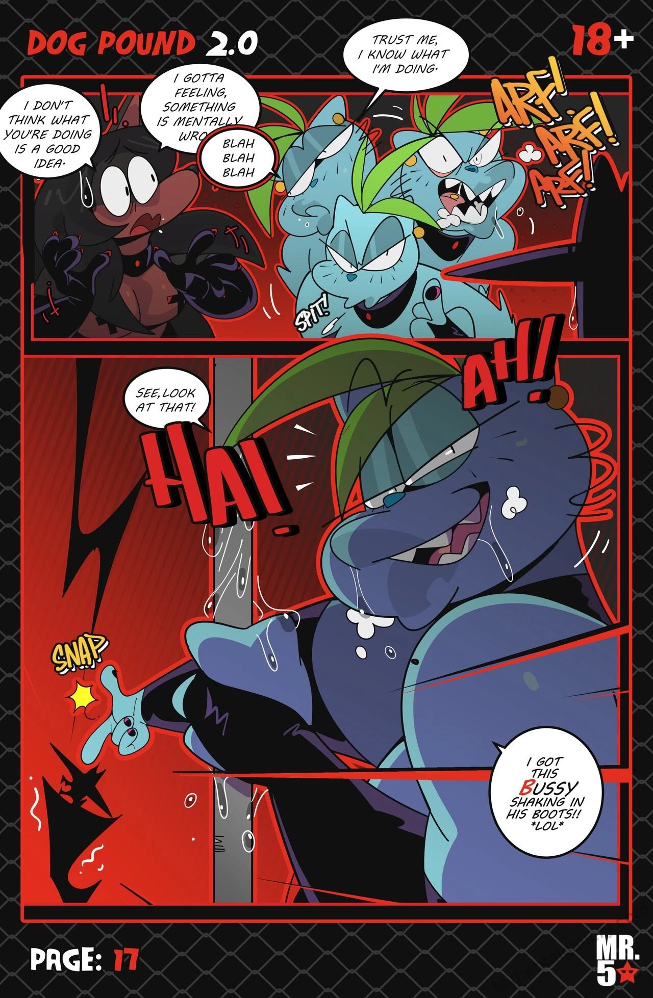 Dog Pound 2 porn comic picture 19
