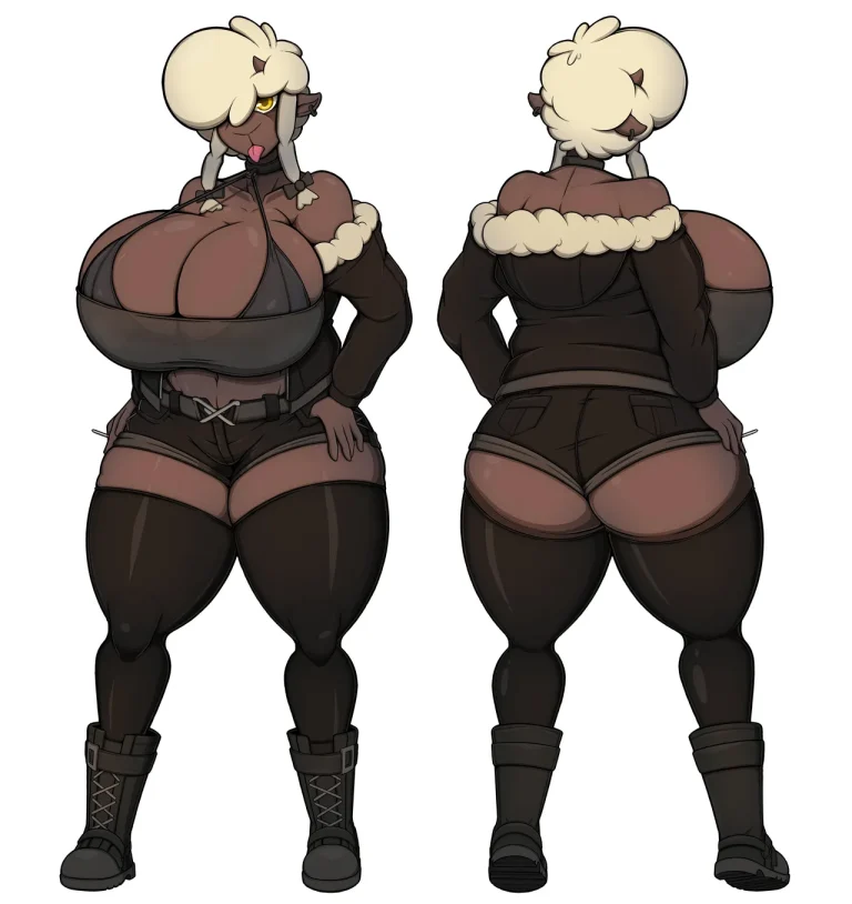 Dolly the Goth Wooloo porn comic picture 13