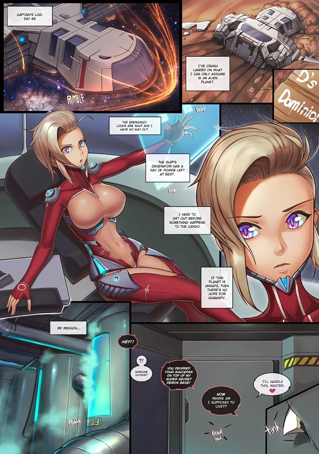 Dominion of Heroes 3. Renna porn comic picture 1