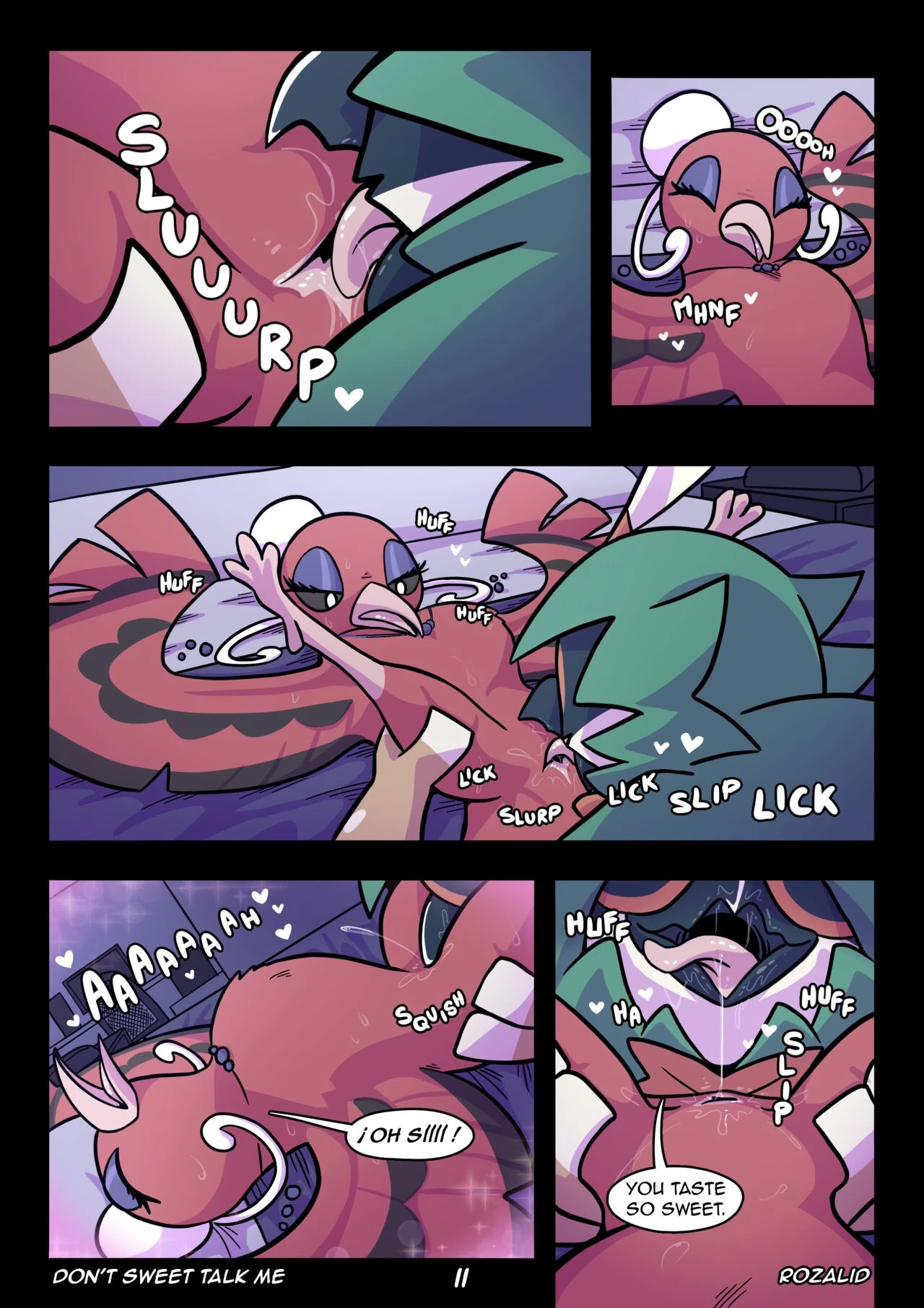 Don't Sweet Talk Me porn comic picture 14