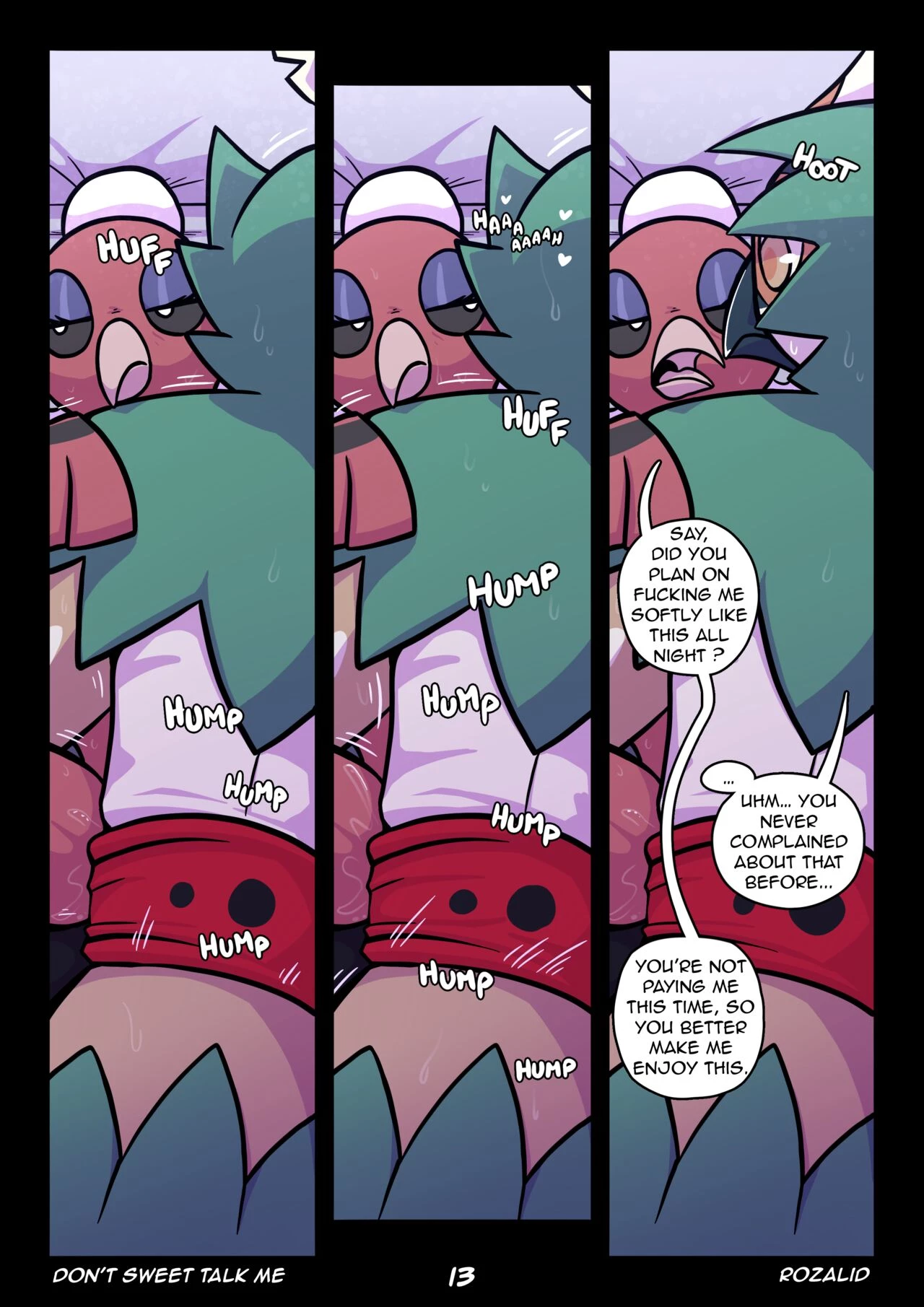 Don't Sweet Talk Me porn comic picture 16