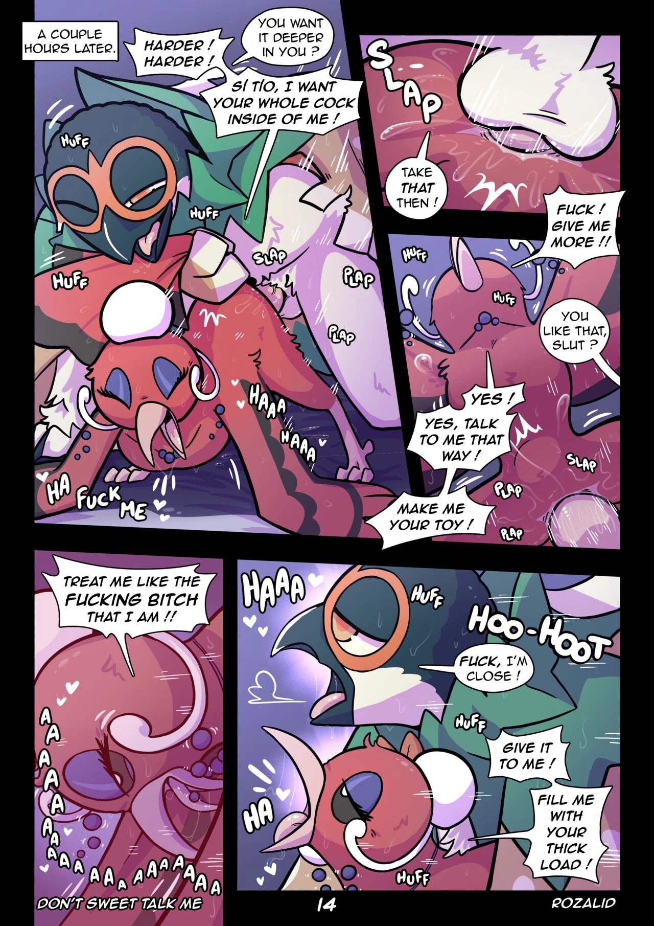 Don't Sweet Talk Me porn comic picture 17