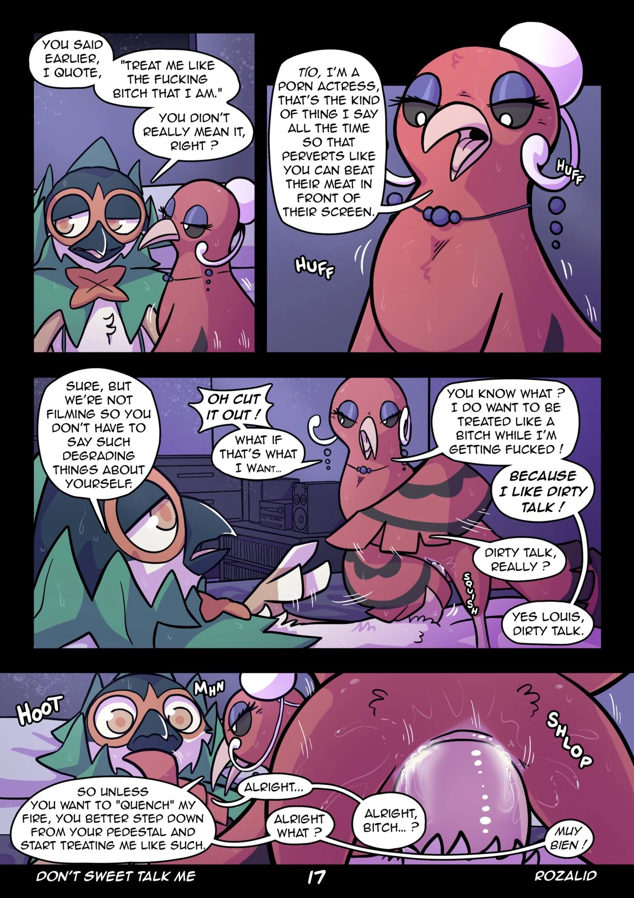 Don't Sweet Talk Me porn comic picture 20