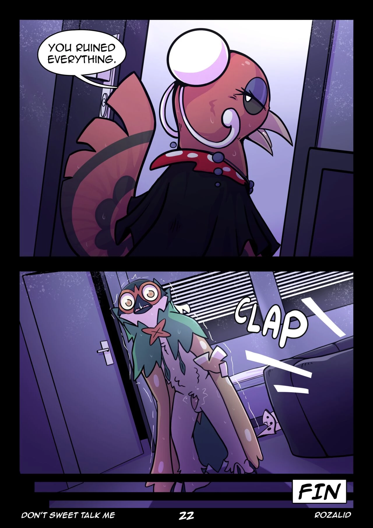 Don't Sweet Talk Me porn comic picture 25