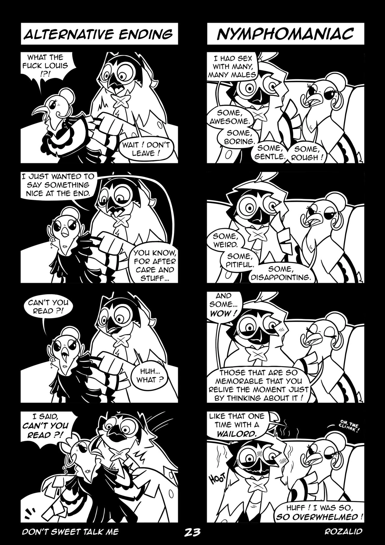 Don't Sweet Talk Me porn comic picture 26
