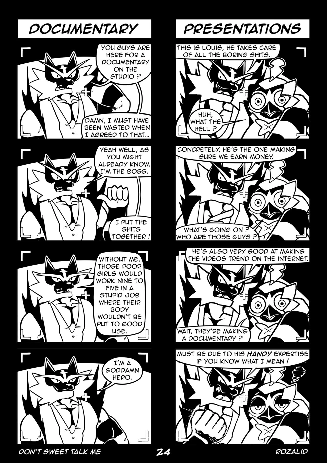 Don't Sweet Talk Me porn comic picture 27