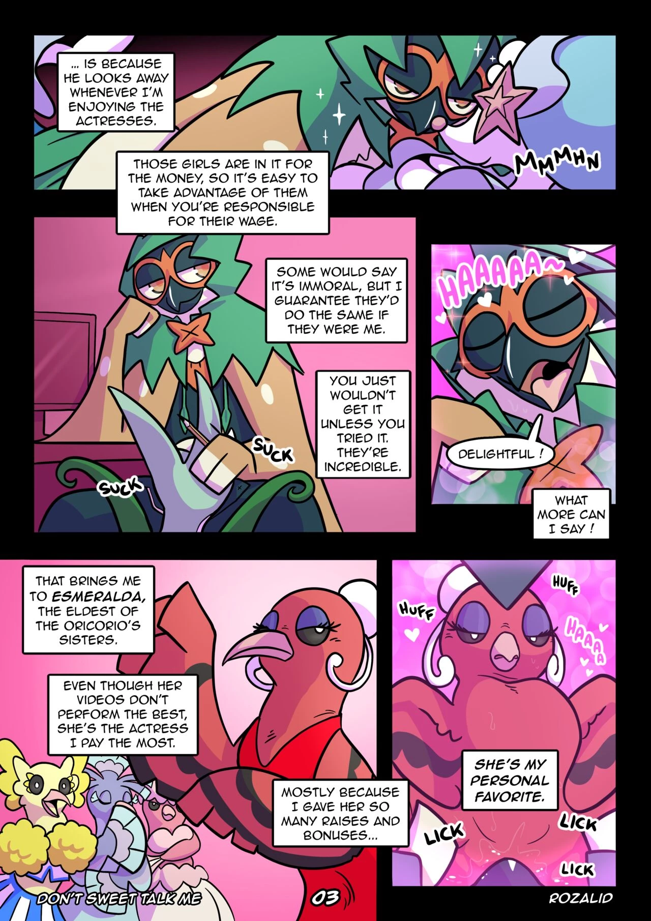 Don't Sweet Talk Me porn comic picture 6
