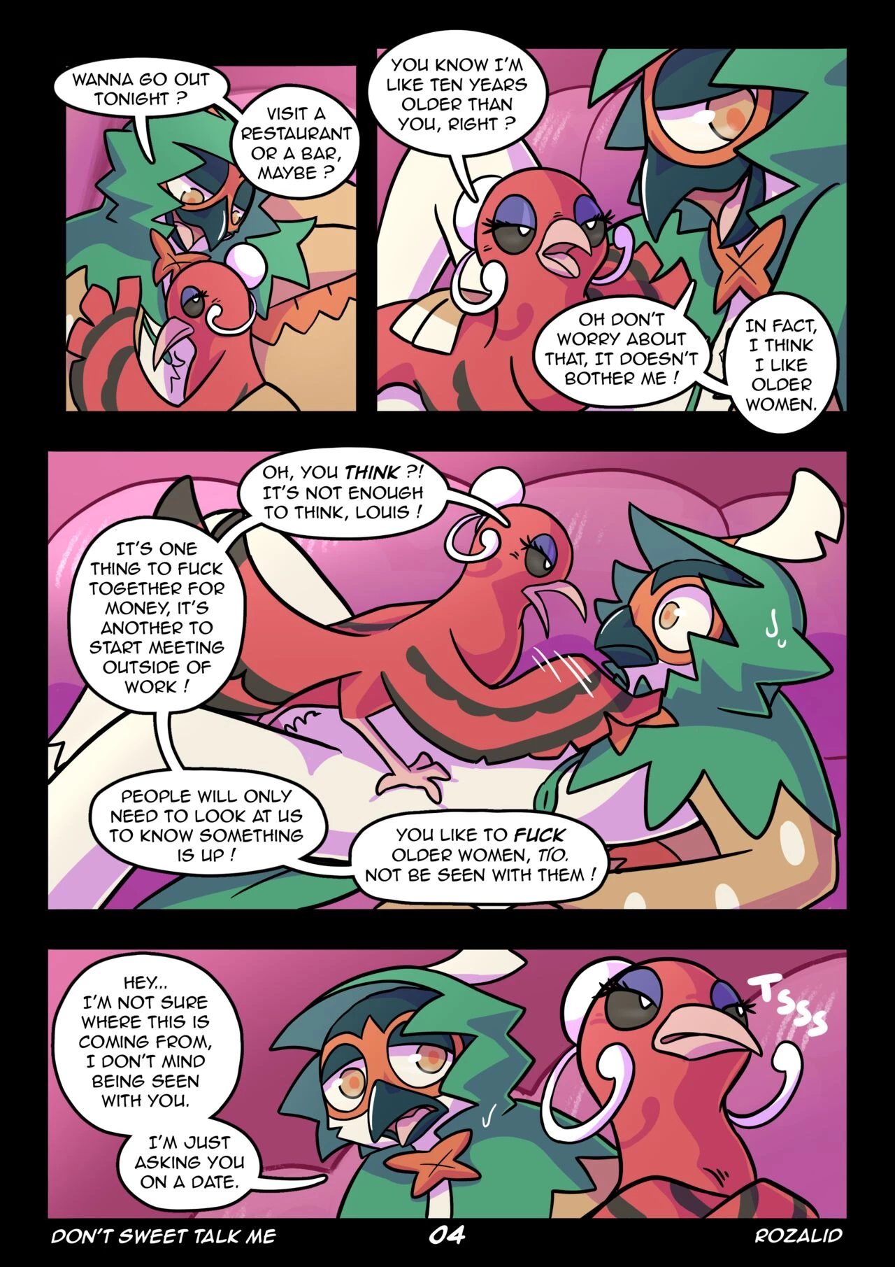 Don't Sweet Talk Me porn comic picture 7