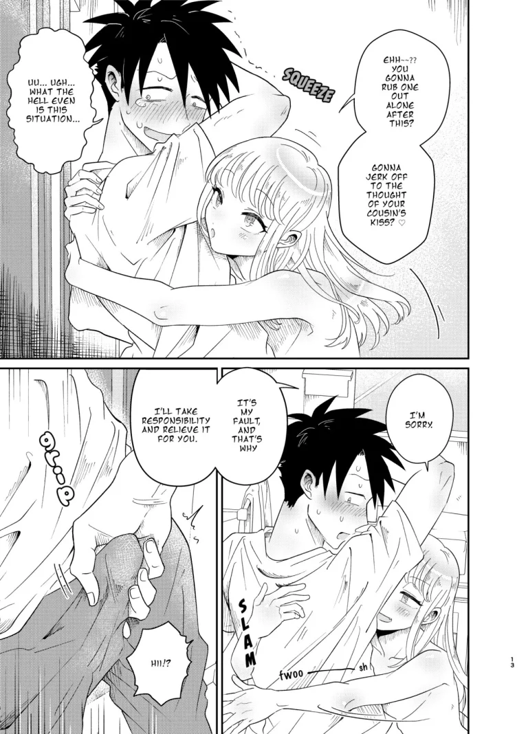Don't You Like Your Absurdly Cute and Erotic Cousin? | Mechakucha Kawaikute Ecchi na Itoko wa Suki desu ka? porn comic picture 13