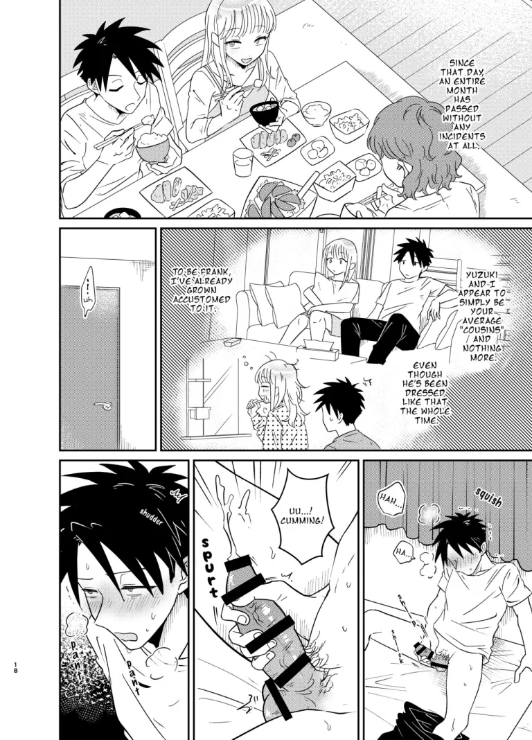 Don't You Like Your Absurdly Cute and Erotic Cousin? | Mechakucha Kawaikute Ecchi na Itoko wa Suki desu ka? porn comic picture 18