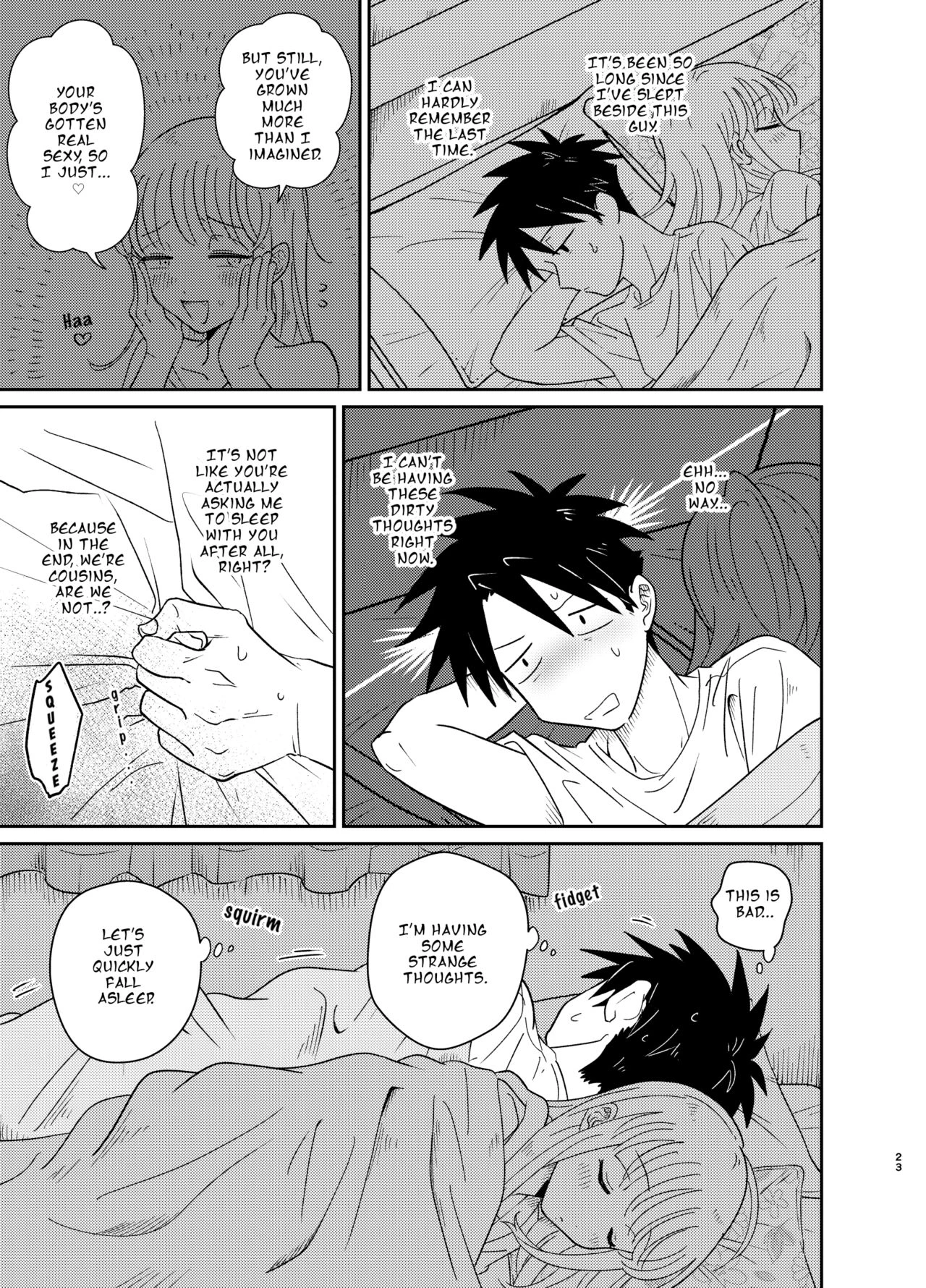 Don't You Like Your Absurdly Cute and Erotic Cousin? | Mechakucha Kawaikute Ecchi na Itoko wa Suki desu ka? porn comic picture 23