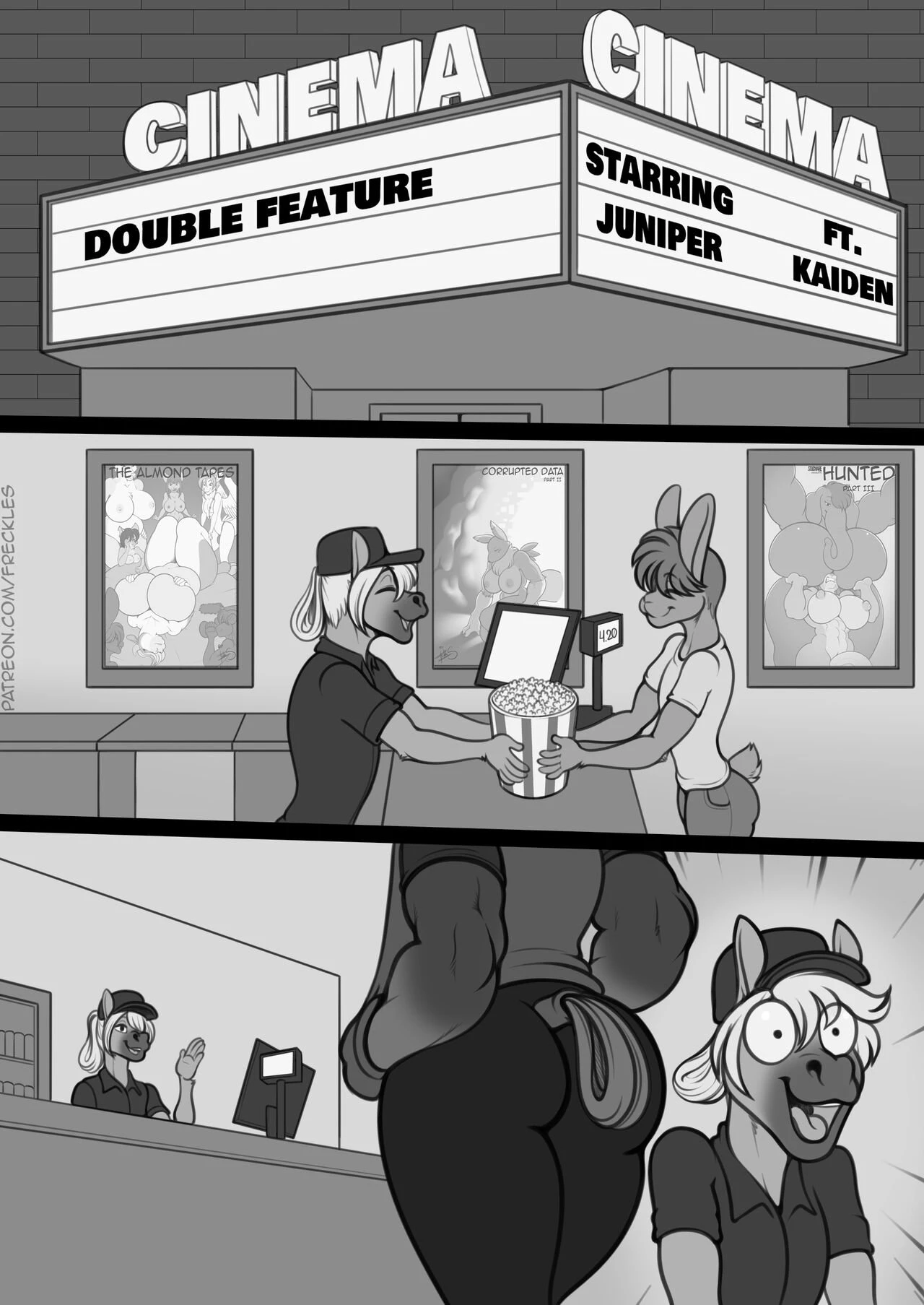 Double Feature porn comic picture 2