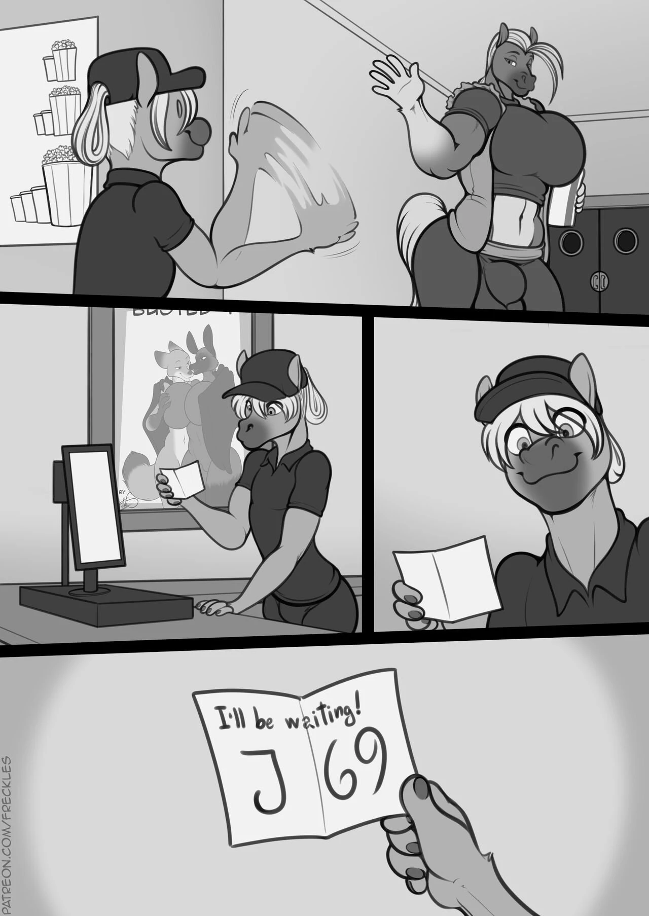 Double Feature porn comic picture 4