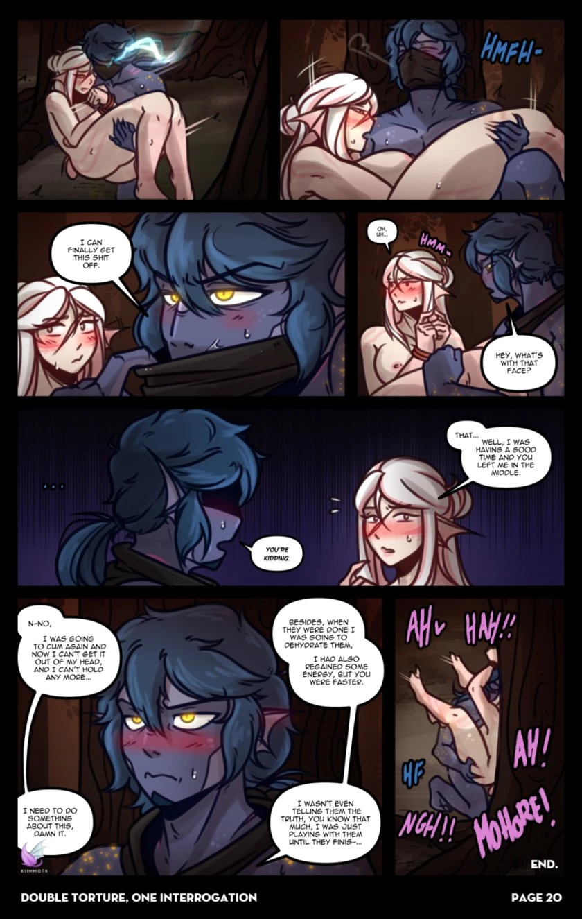Double torture, one interrogation porn comic picture 21
