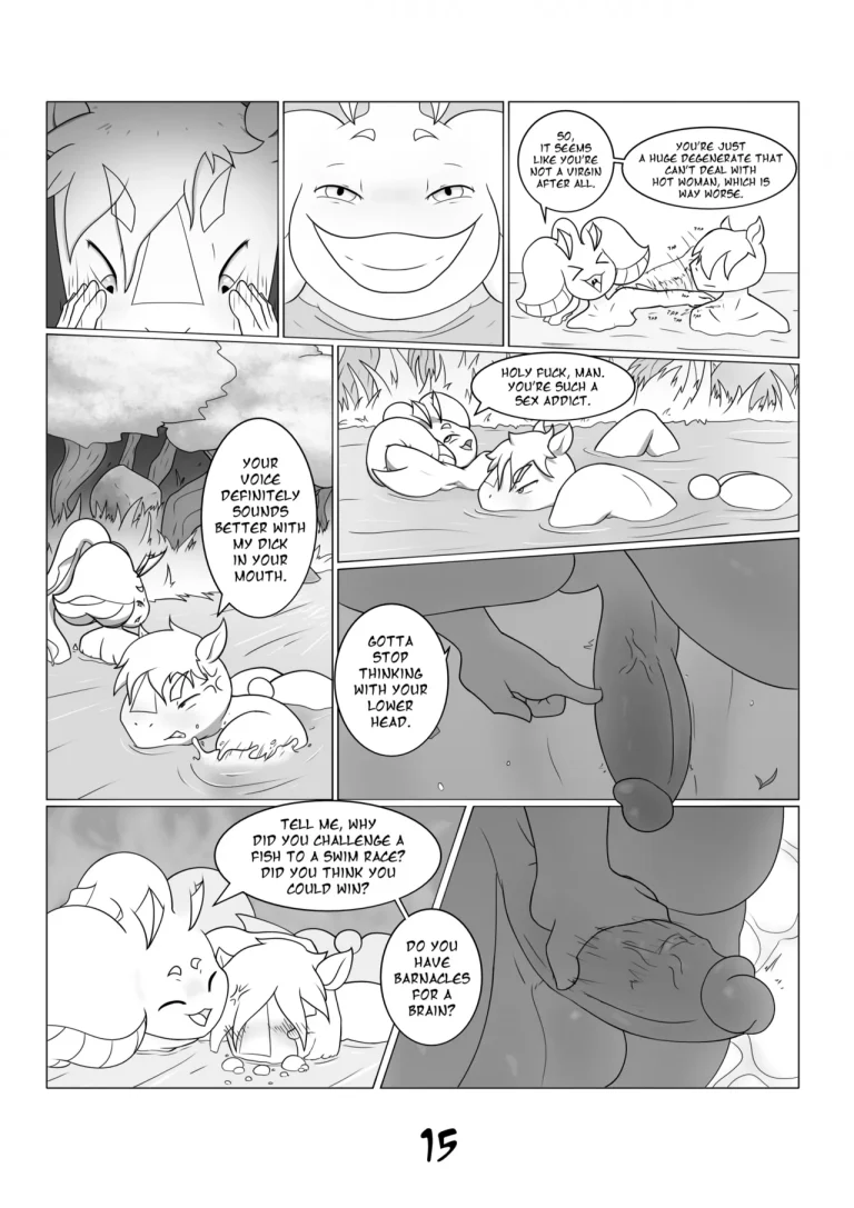 Down in the River porn comic picture 16