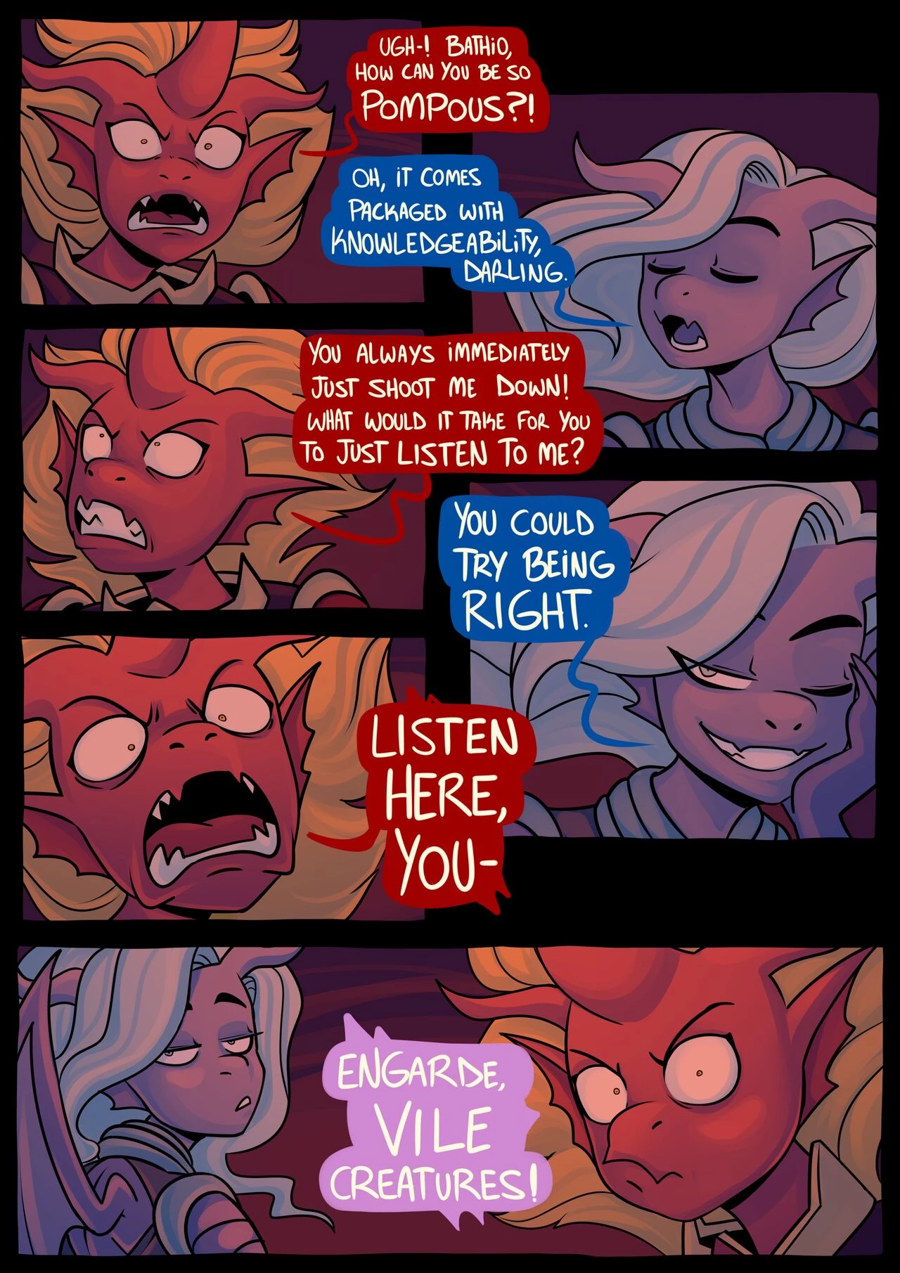 Draconian Seduction porn comic picture 2
