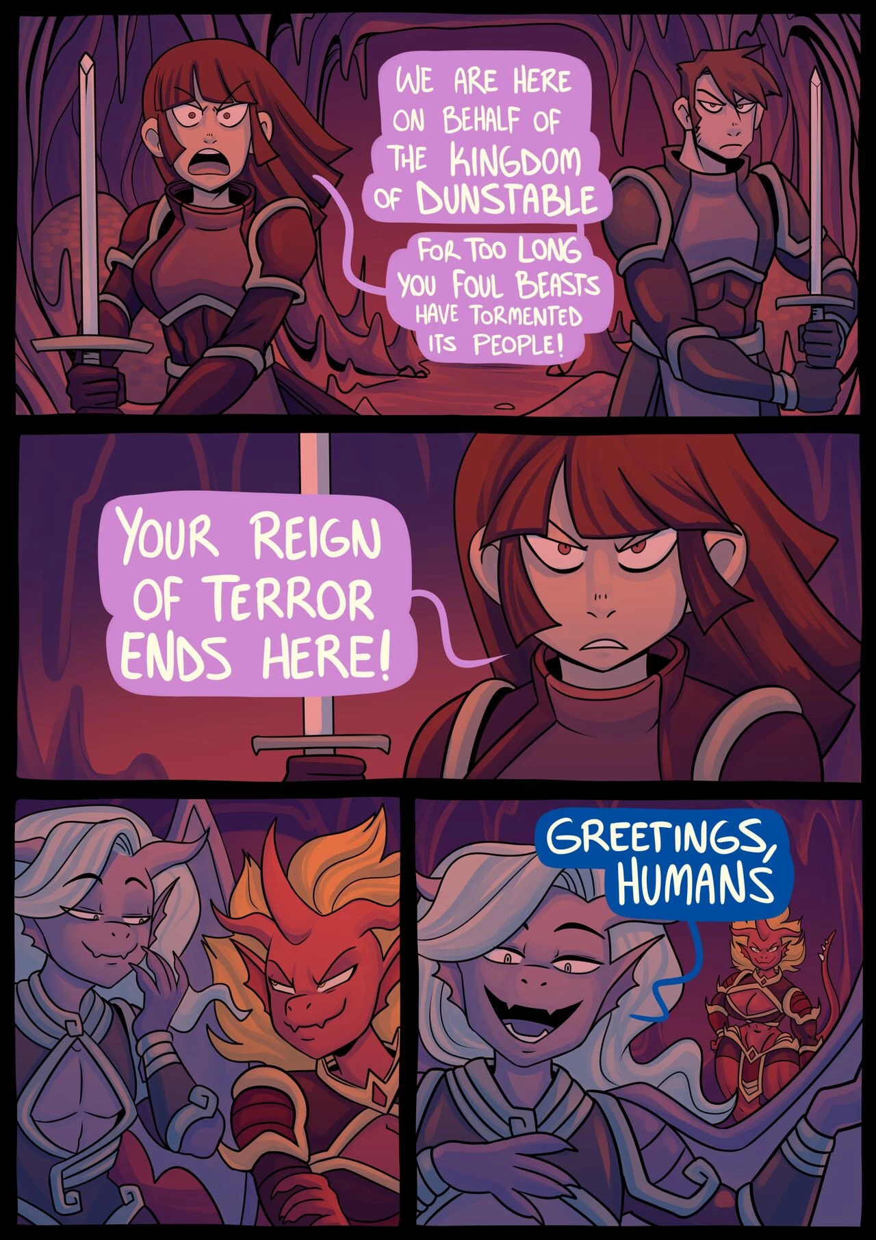 Draconian Seduction porn comic picture 3
