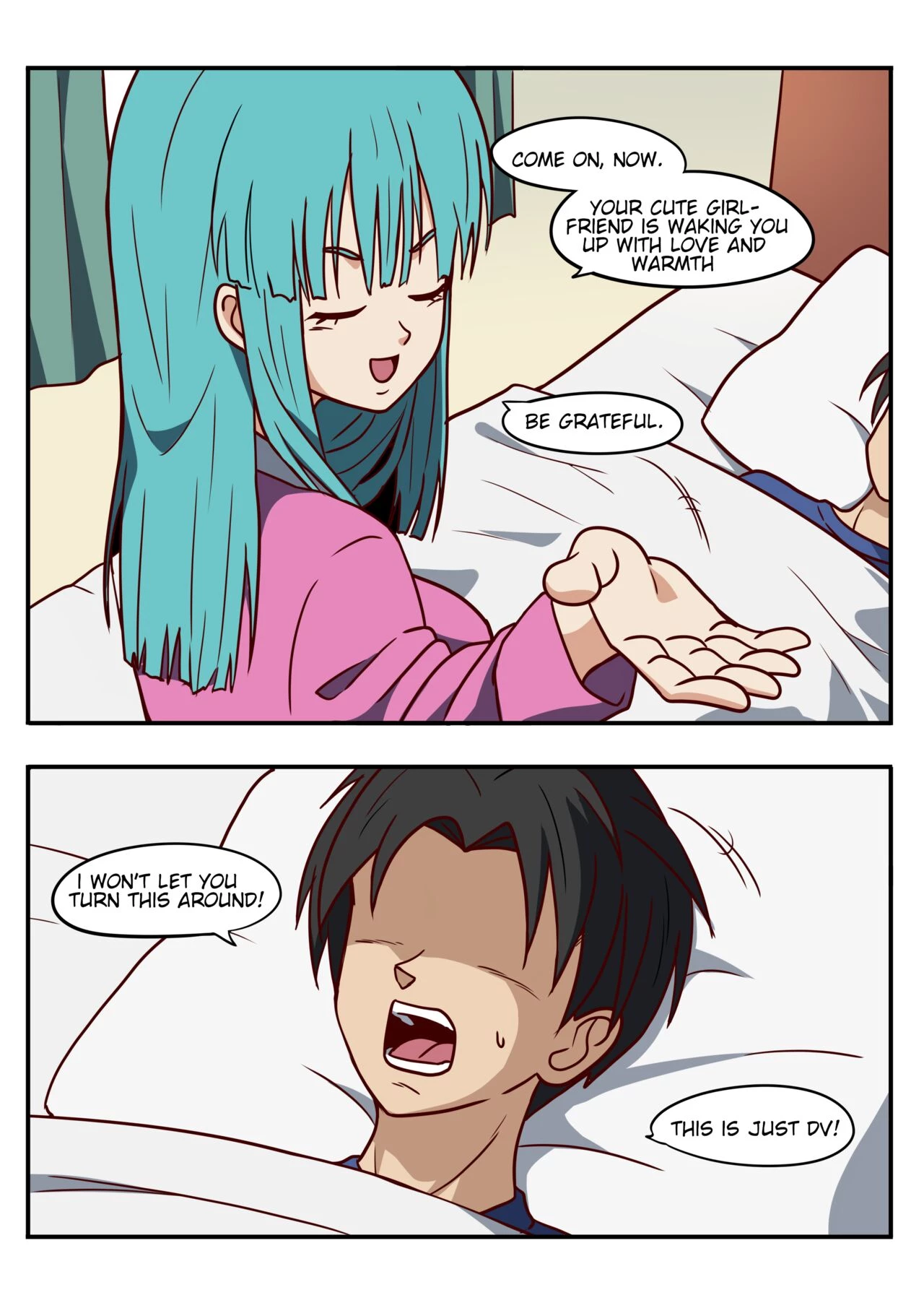 Dragon Balls porn comic picture 4