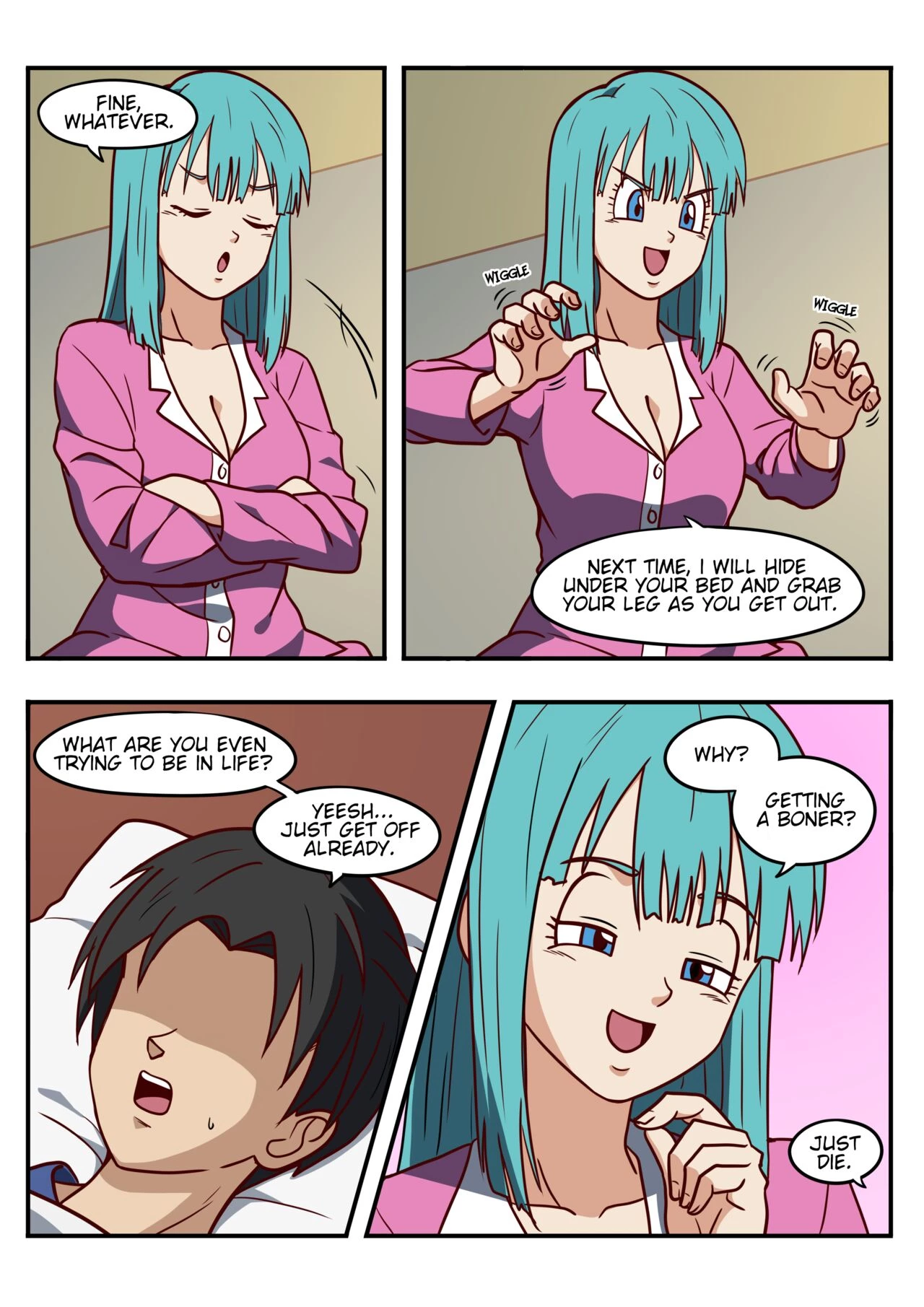 Dragon Balls porn comic picture 6