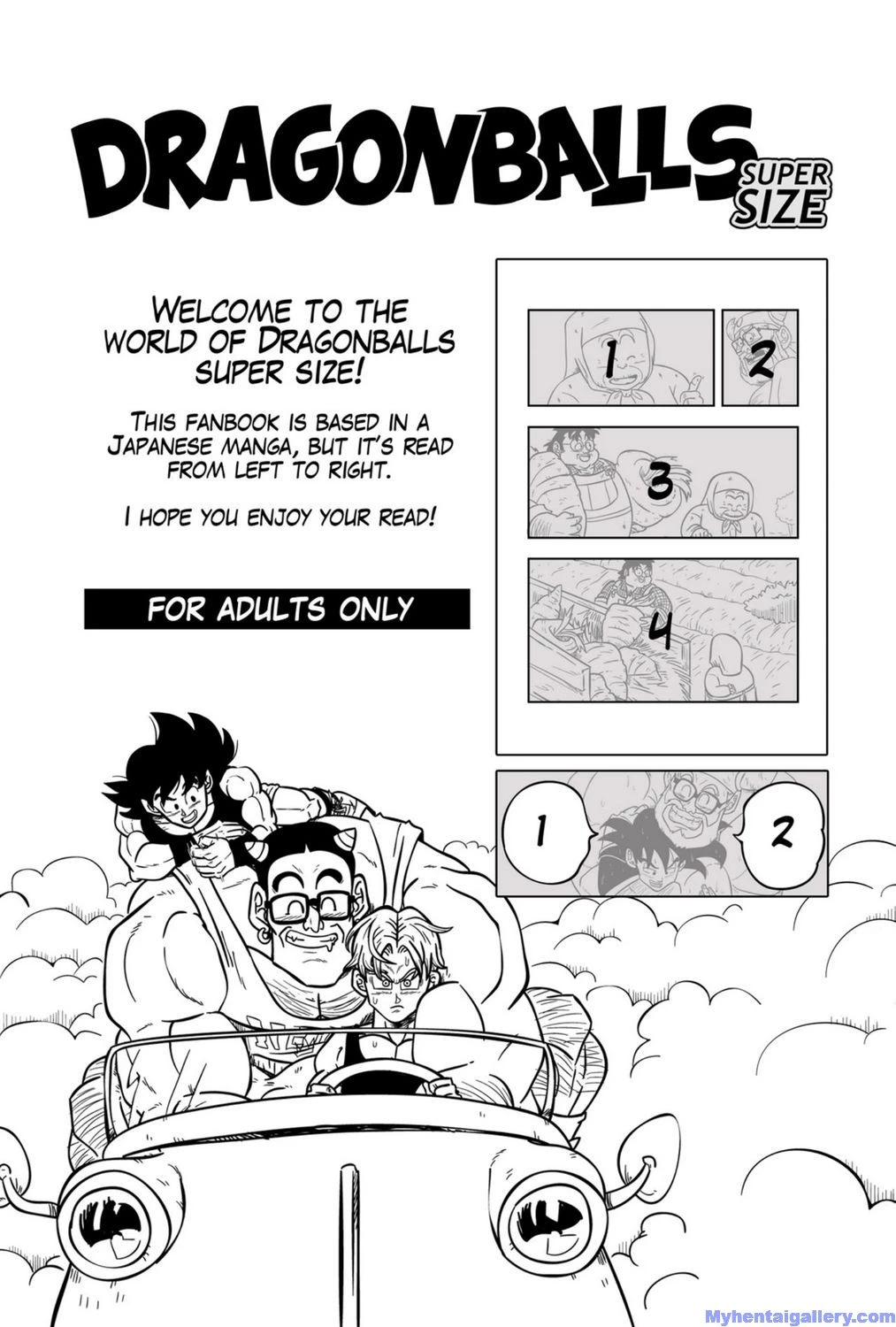 Dragon Balls Super Size 1 - 3 porn comic picture 2