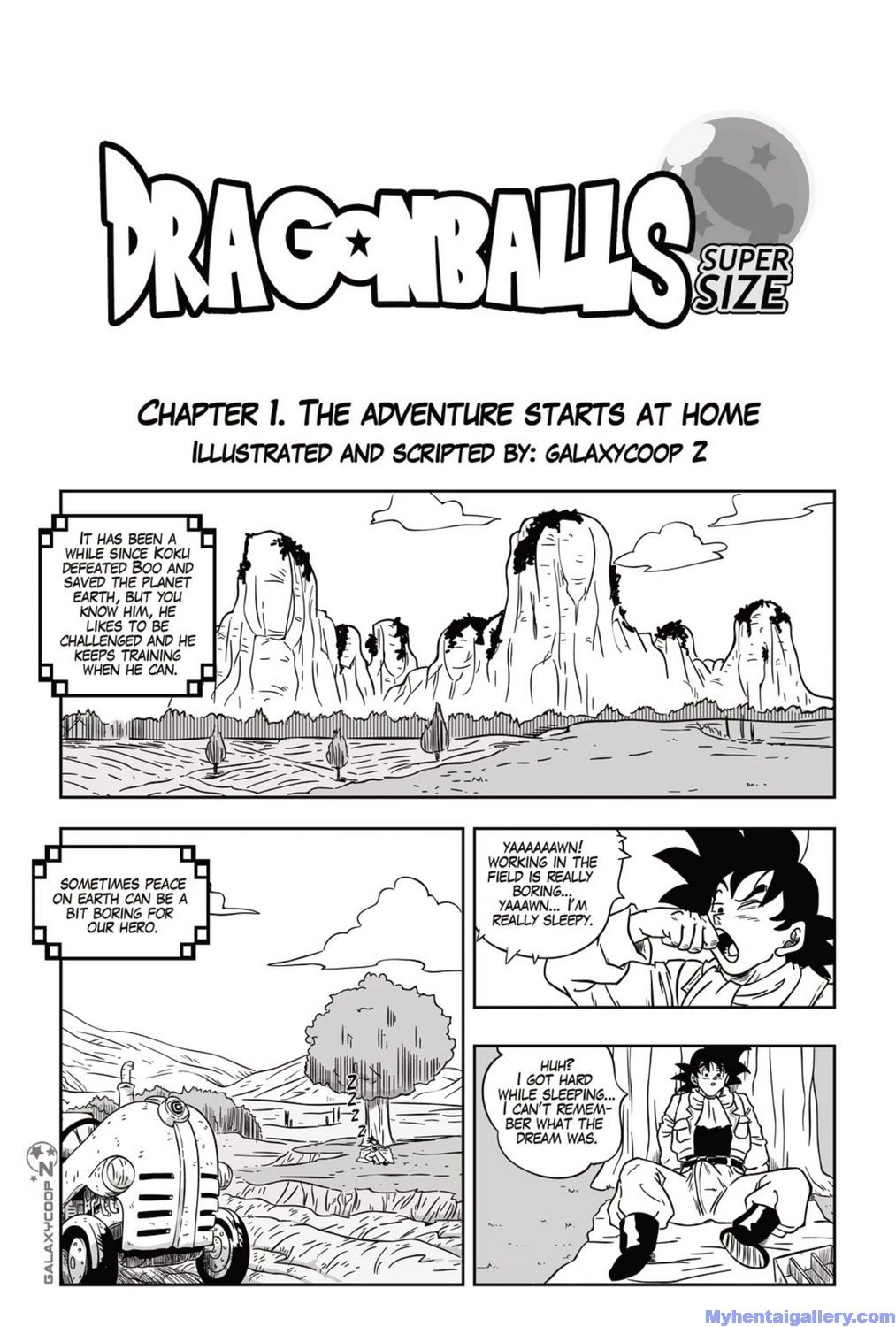 Dragon Balls Super Size 1 - 3 porn comic picture 4