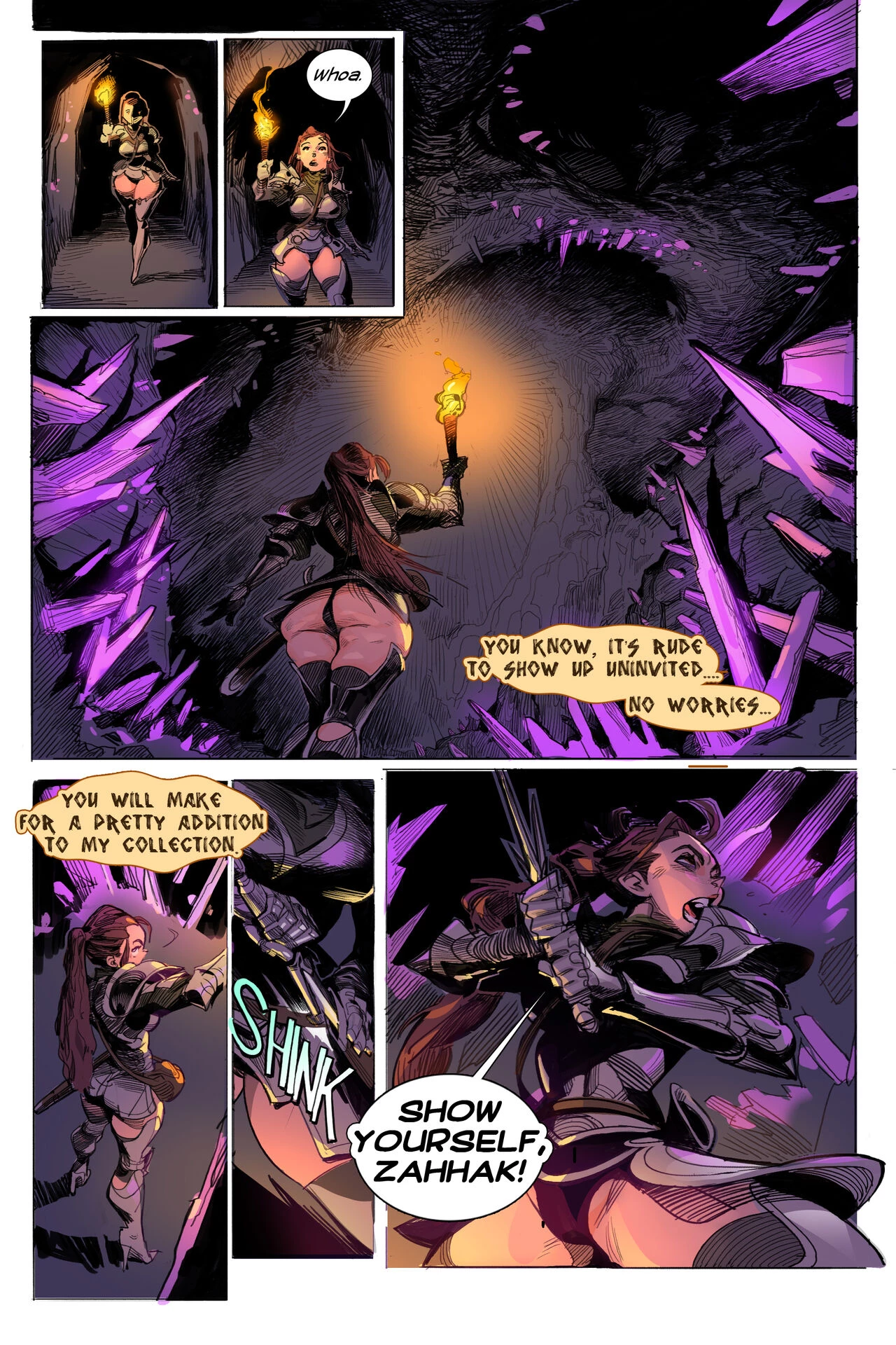Dragon's reward porn comic picture 2