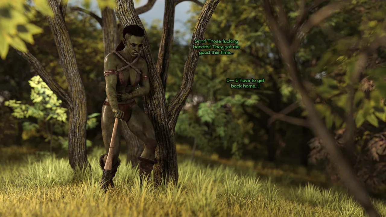 Dravencia: Human And Futa Orc Warrior porn comic picture 11