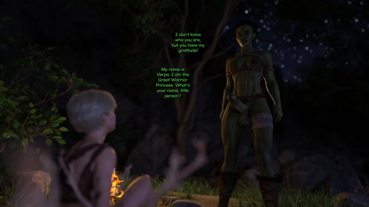 Dravencia: Human And Futa Orc Warrior porn comic picture 28