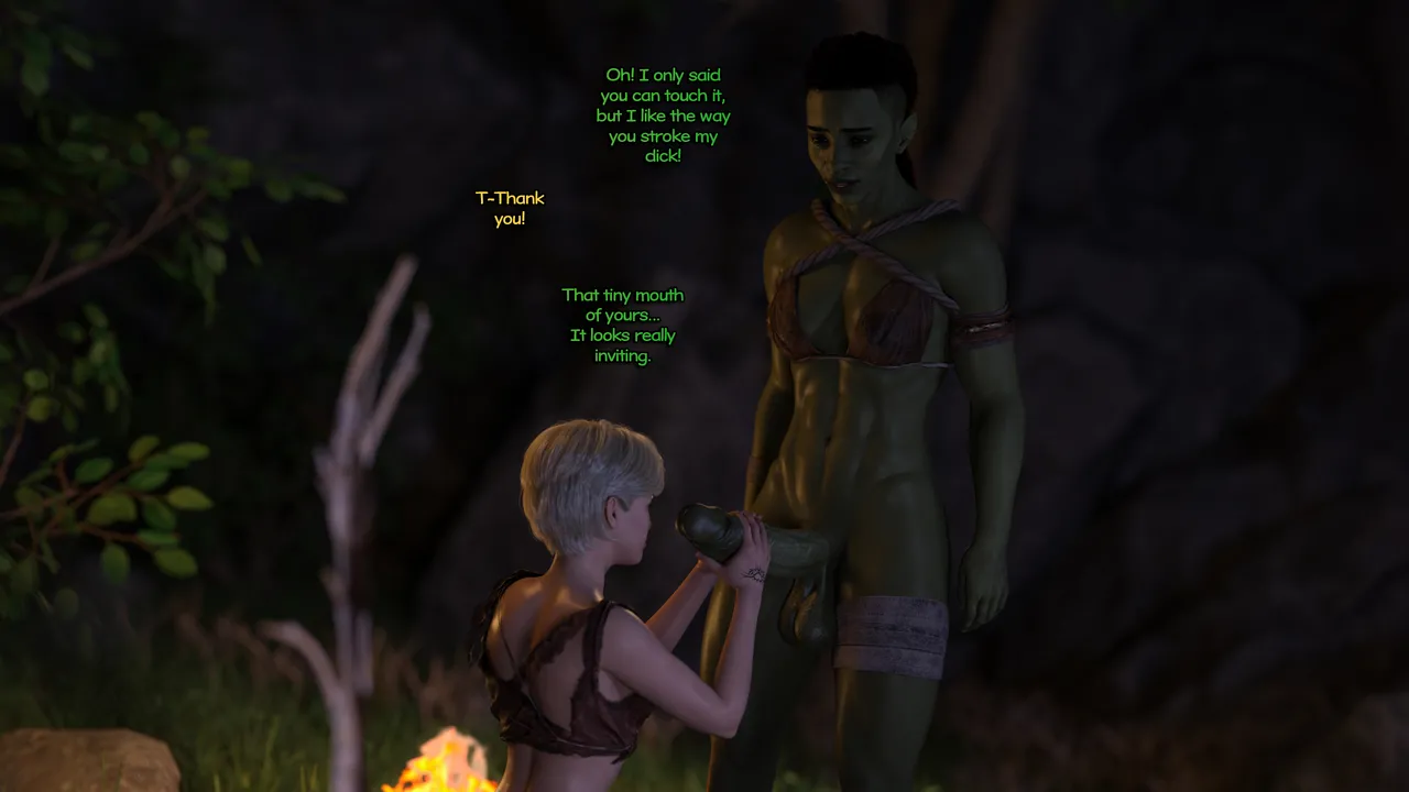 Dravencia: Human And Futa Orc Warrior porn comic picture 35