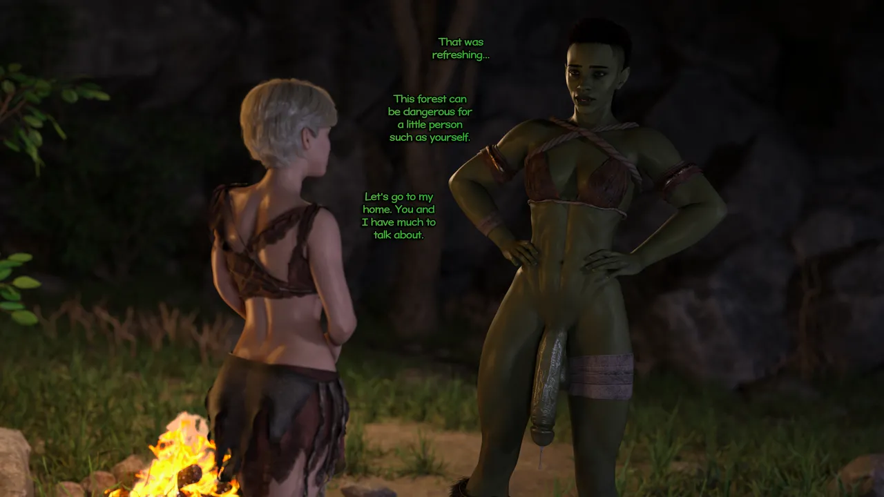 Dravencia: Human And Futa Orc Warrior porn comic picture 41