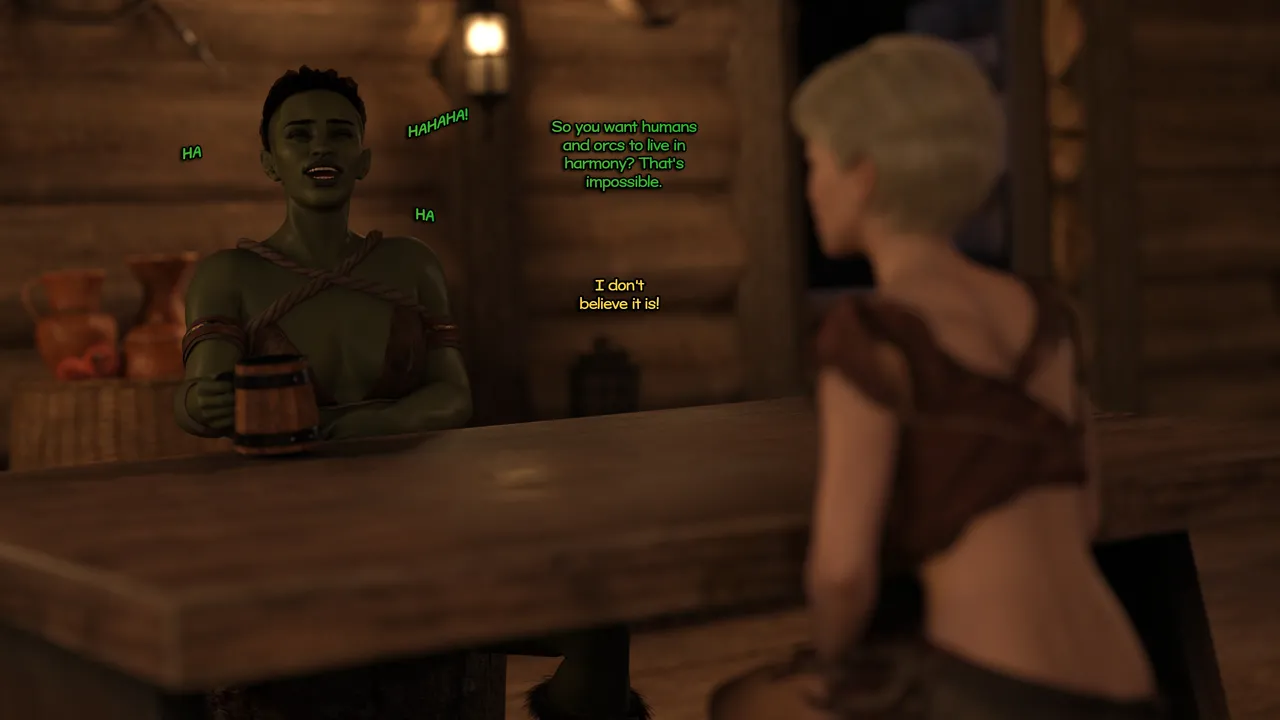Dravencia: Human And Futa Orc Warrior porn comic picture 47