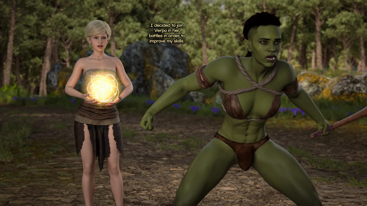 Dravencia: Human And Futa Orc Warrior porn comic picture 76