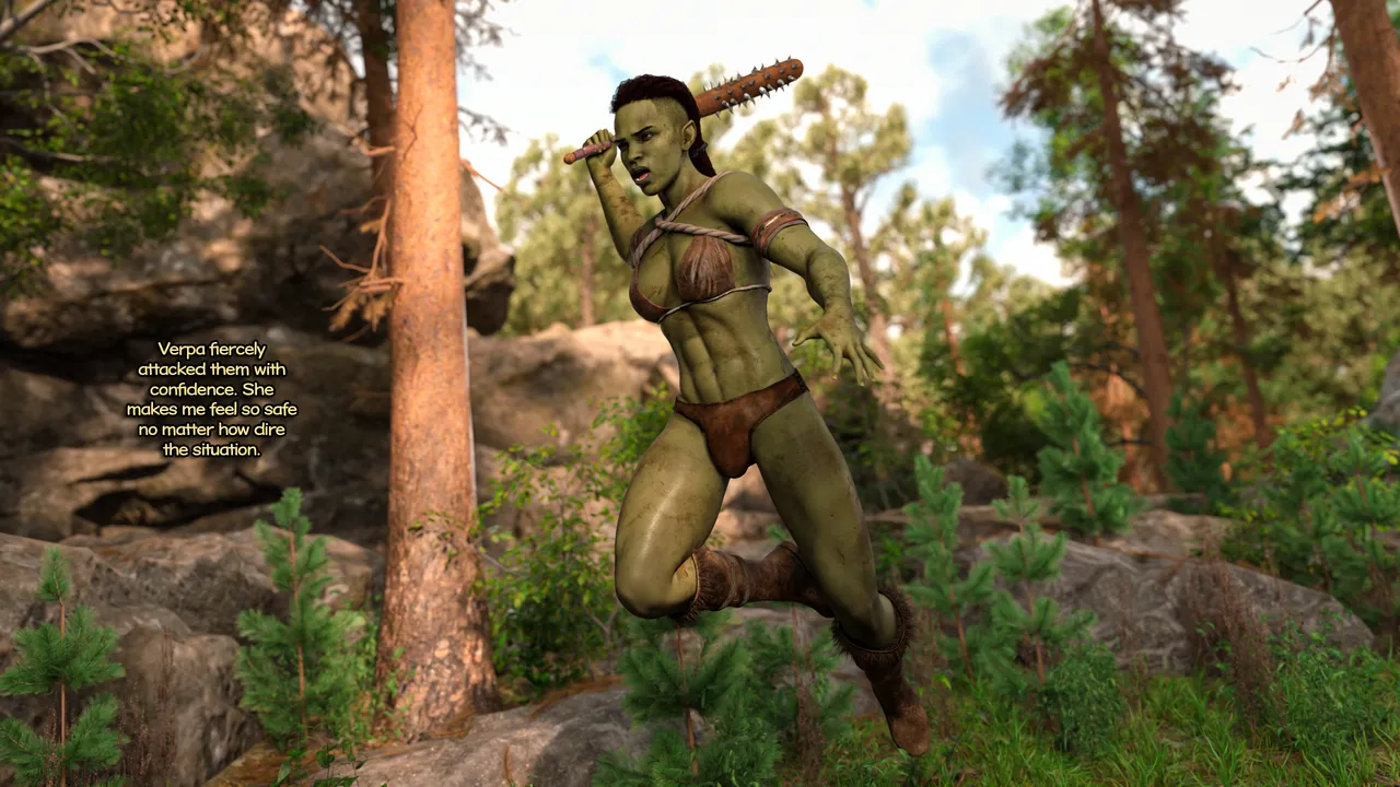 Dravencia: Human And Futa Orc Warrior porn comic picture 84