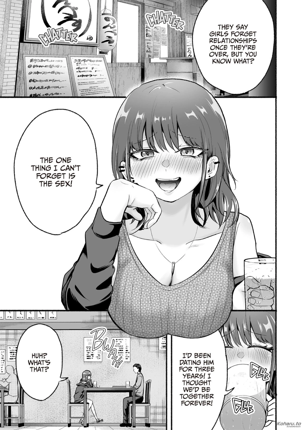 Drowning Memories in Cum porn comic picture 2