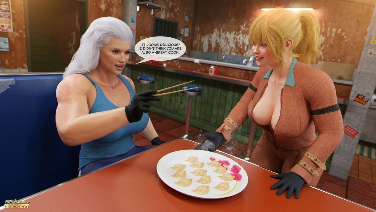 Duel to the holes 2 porn comic picture 6