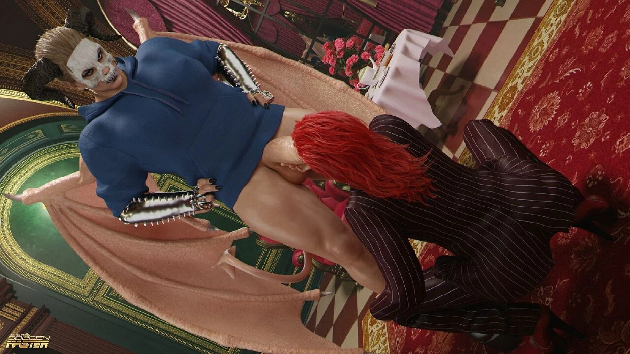 Duel to the Holes 3 - Den's Ritual porn comic picture 17