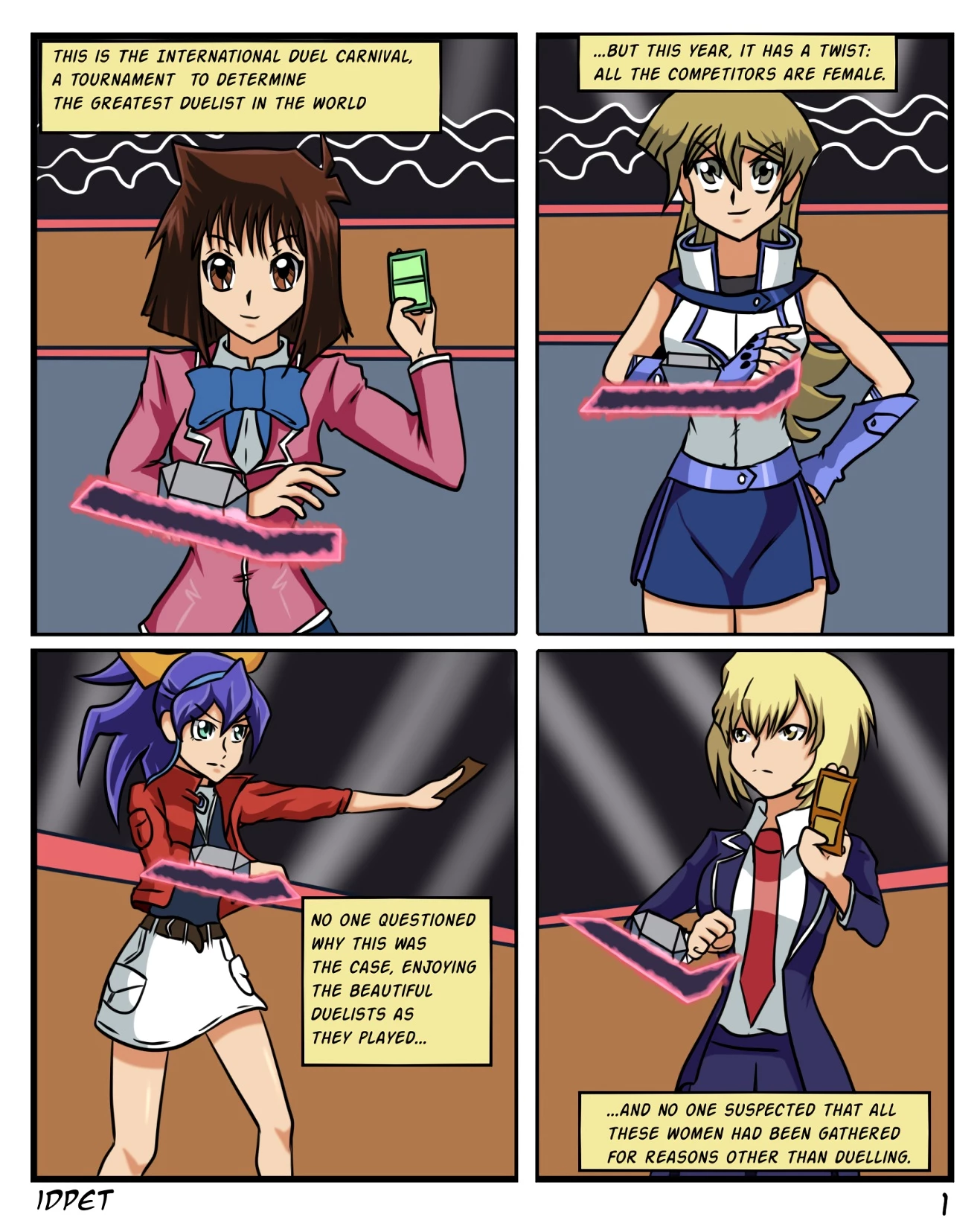 Duelist's Slave Prix porn comic picture 1