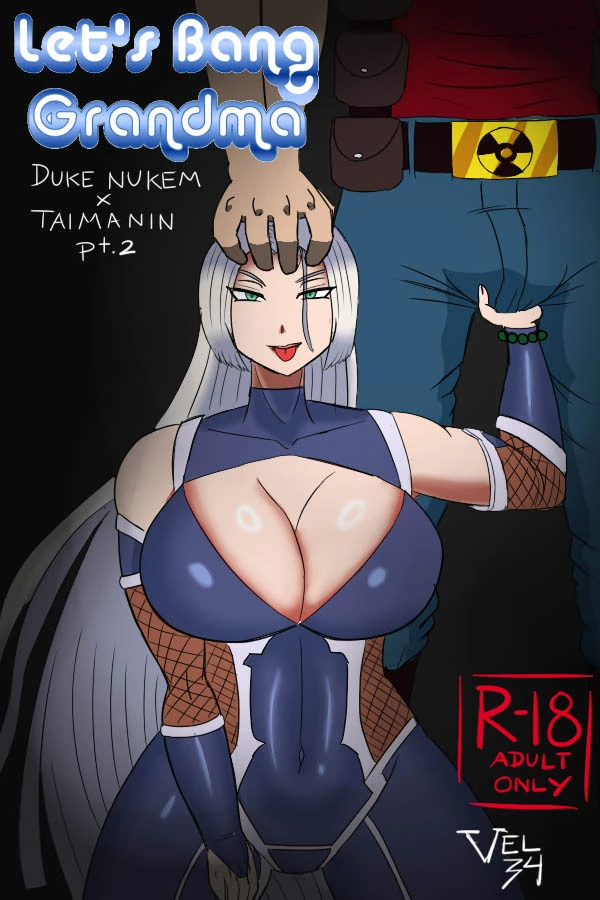 Duke Nukem x Taimanin: Let's Bang Grandma porn comic picture 1