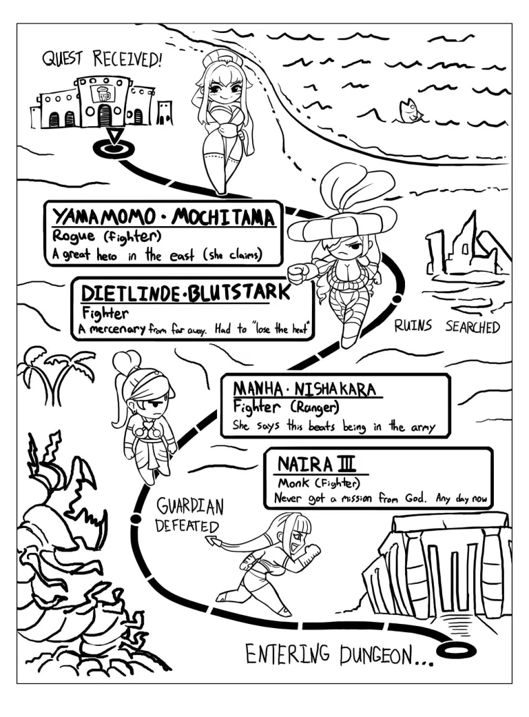 Dungeon Creeps porn comic picture 2