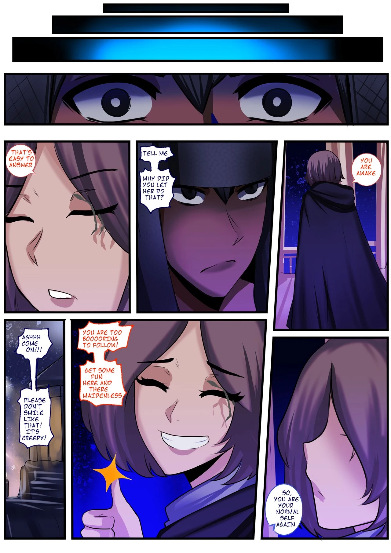 Eaten By The Night porn comic picture 18