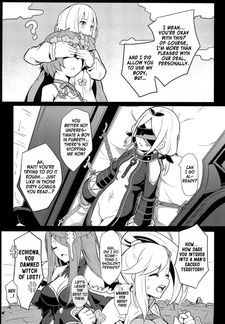Echidna sukebebon I porn comic picture 4