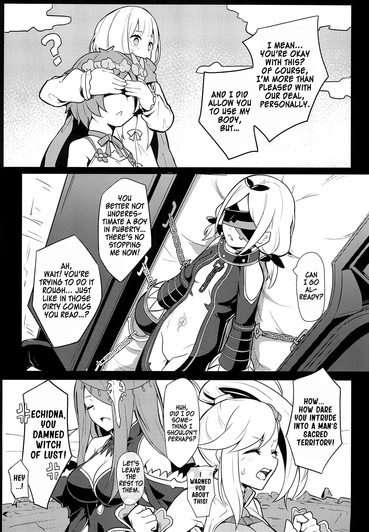 Echidna sukebebon I porn comic picture 4