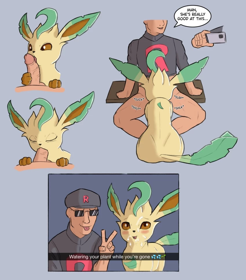 Ekayas Leafeon porn comic picture 2
