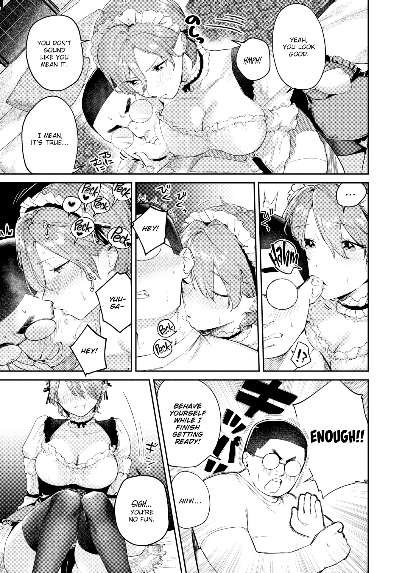 Elegantly Adorable porn comic picture 5